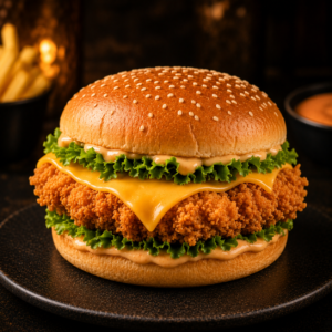 Zinger Burger With Cheese